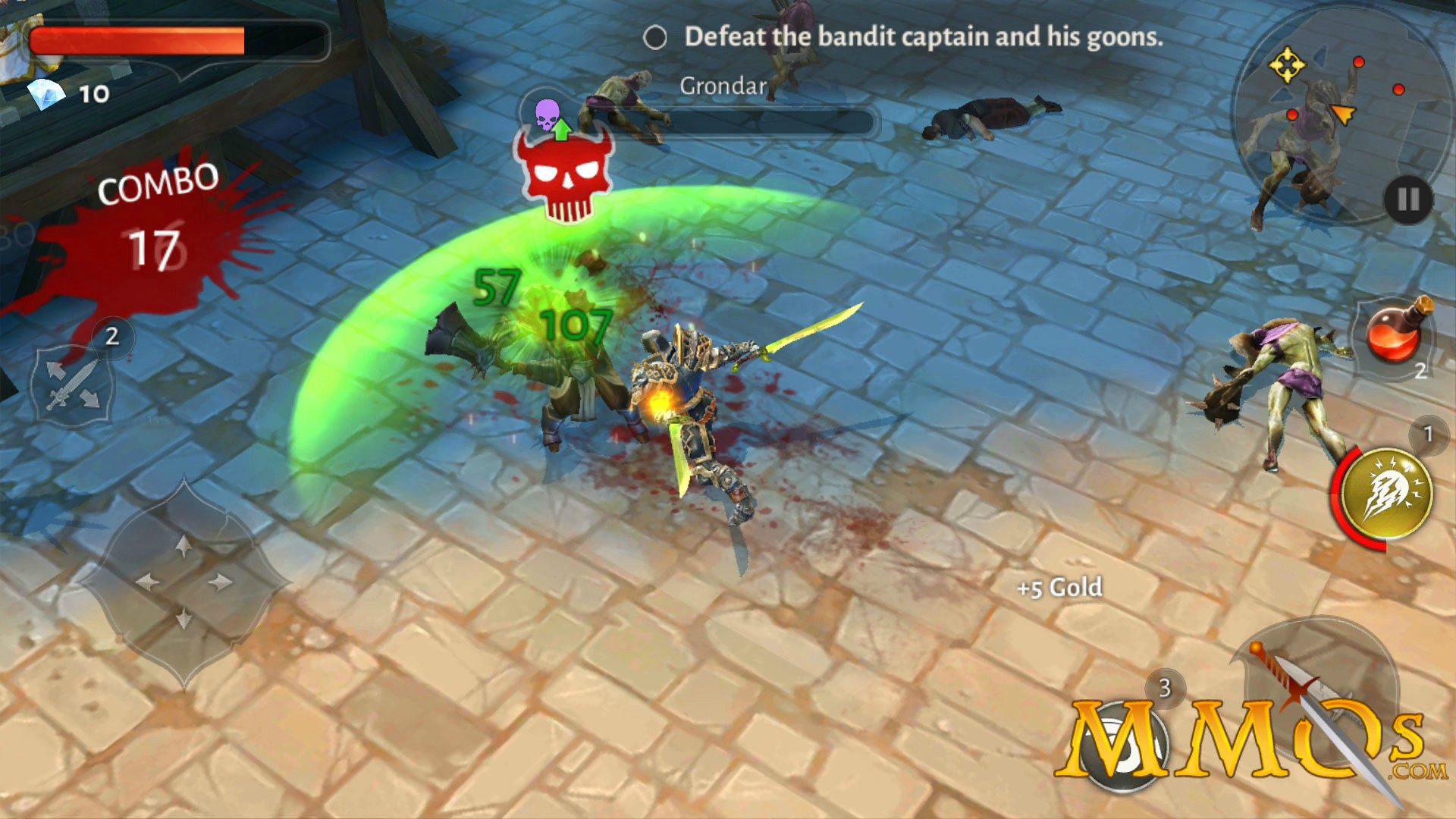 Fast-Paced Combat